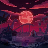 Dino Land album cover by Purrple Cat
