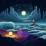 Eye of the Storm album cover by Purrple Cat