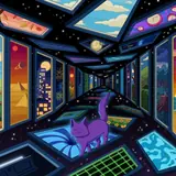 Multiverse 2 album cover by Purrple Cat